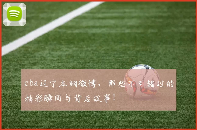 cba辽宁本钢微博，那些不可错过的精彩瞬间与背后故事！